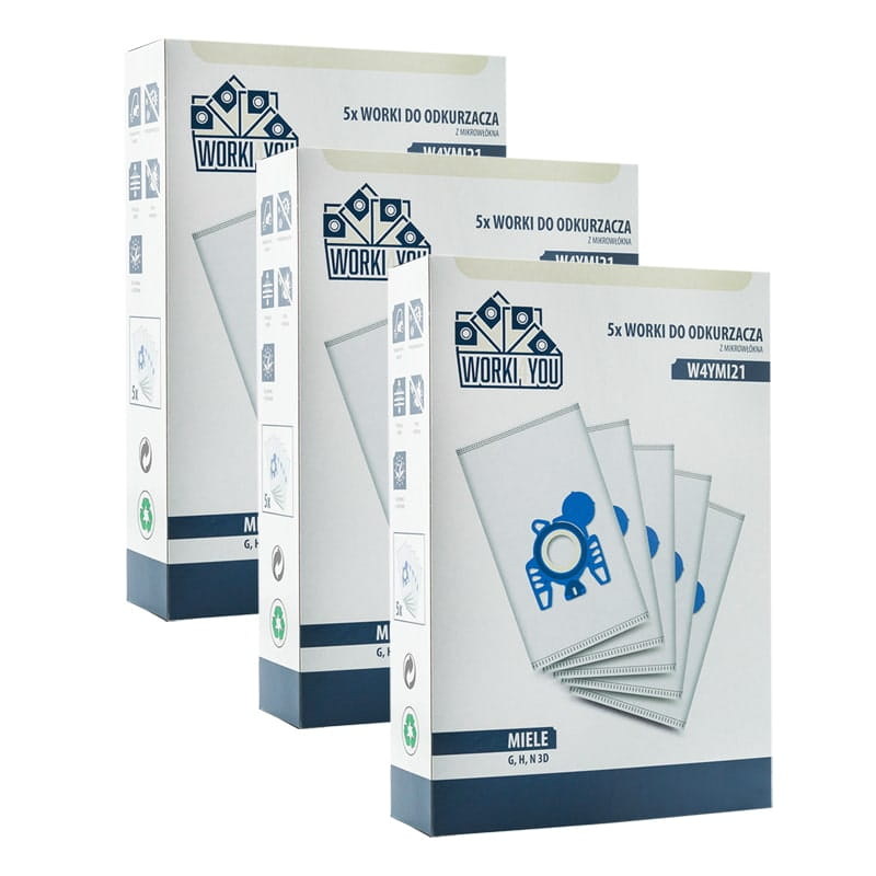 Worki do odkurzacza Miele Complete C3